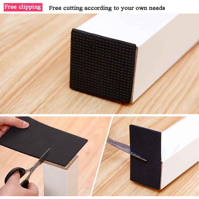 Ghế Đệm Chân Bàn Chân Miếng Lót Bàn Ghế Sofa Góc Chân Tắt Tiếng Chịu Mài Mòn Dán Chống Trượt Đồ Nội Thất Silicon vỏ Bảo Vệ
