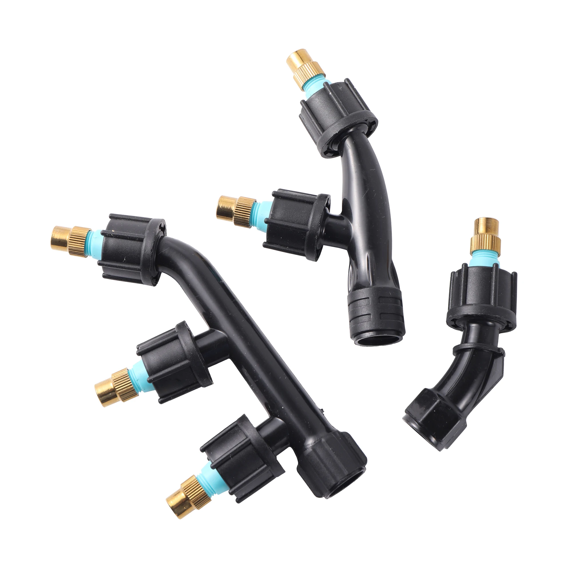 Atomizing Sprayer หัวฉีดเดี่ยว/คู่/สามหัวหัวฉีดพืชสวนดอกไม้ Fogging ชลประทานเครื่องพ่นสารเคมีรดน้ำเครื่องมือ