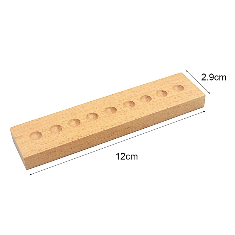 Montessori Toán Đếm Đồ Chơi Nhựa Vàng Ngọc Trai Vuông Hạt Màu Xám Đen Hạt Với Khay Gỗ Đồ Chơi Dành Cho Trẻ Em Quà Tặng