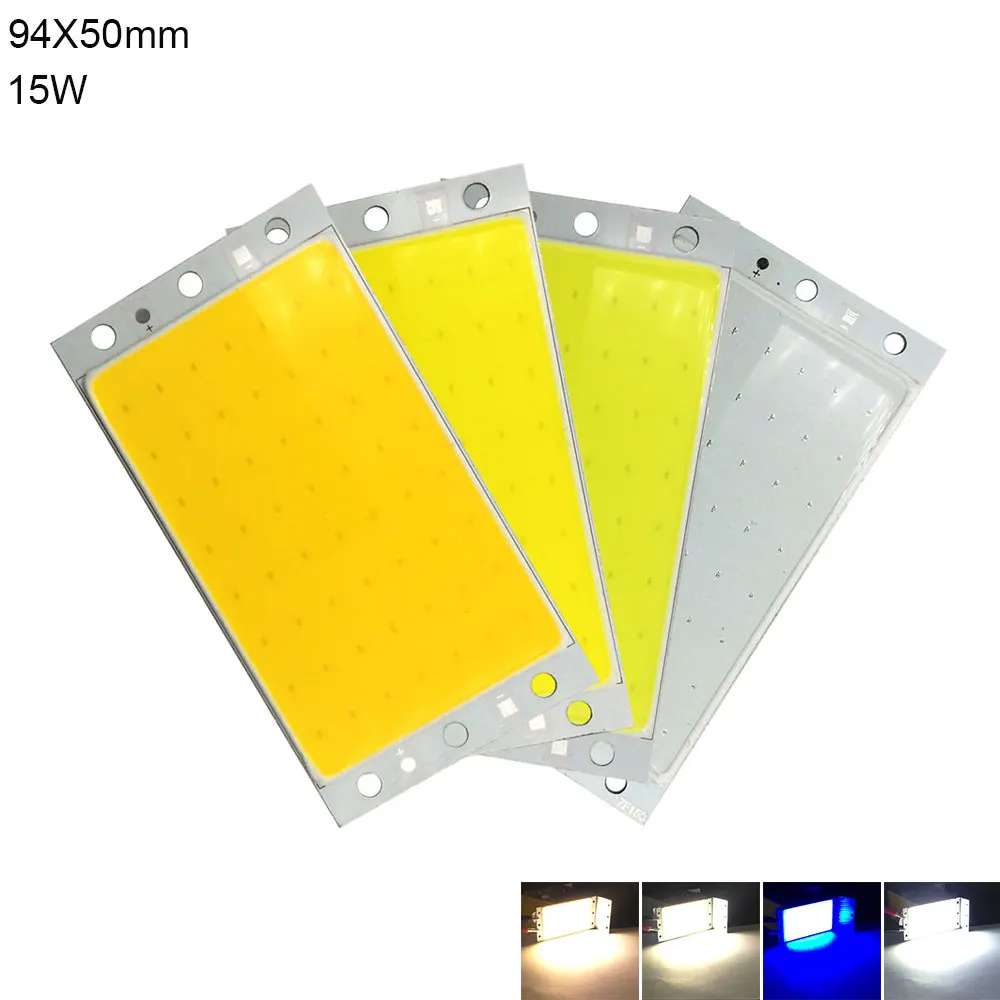 DC 12V COB Bóng Đèn Led Chip Bảng Điều Khiển Ánh Sáng 2 W-300 W Tất Cả Size COB Mô Đun Ấm Tự Nhiên lạnh Trắng Đỏ Xanh Màu Xanh Đèn LED Cho DIY