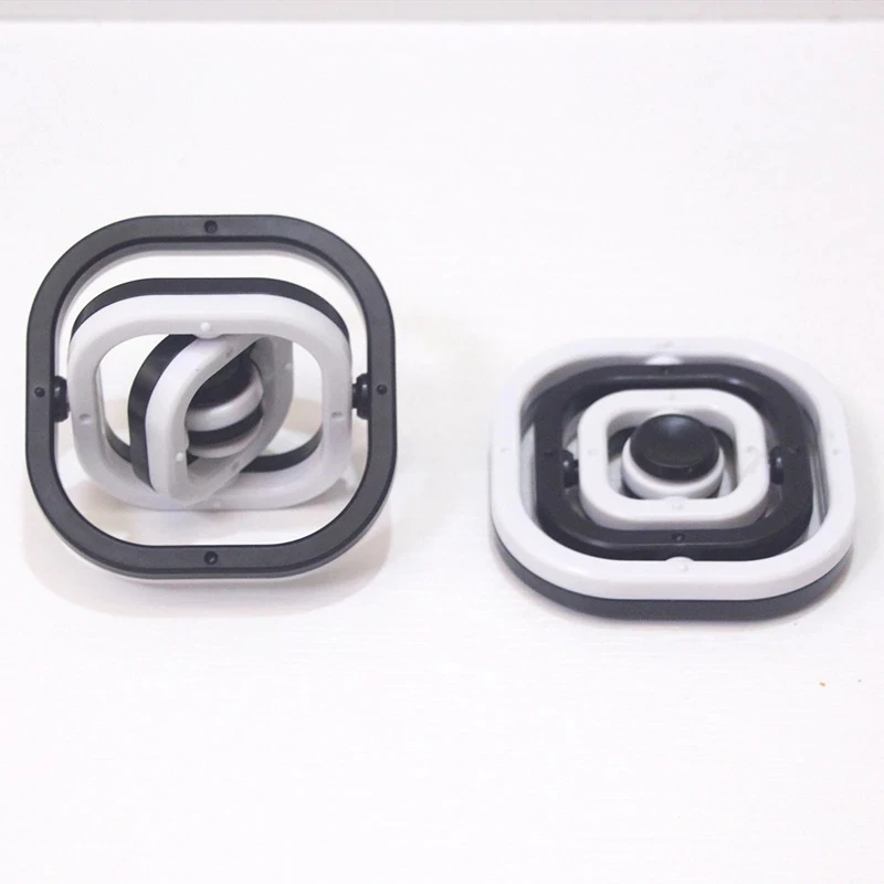 3D Flip Fidget Spinner ของเล่น Infinity Flip Spinning Top ของเล่นผู้ใหญ่ Antistress Hand Spinner ของเล่นความเครียดบรรเทาเด็ก GyroscopeGift