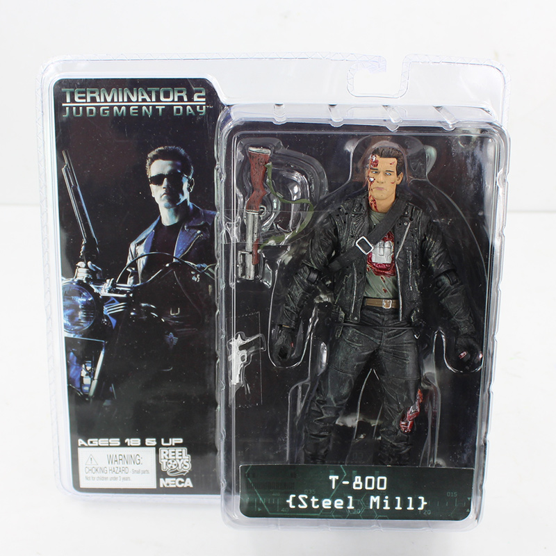NECA ターミネーター T-800 T-1000 内骨格 PVC アクションフィギュアコレクタブルモデル玩具