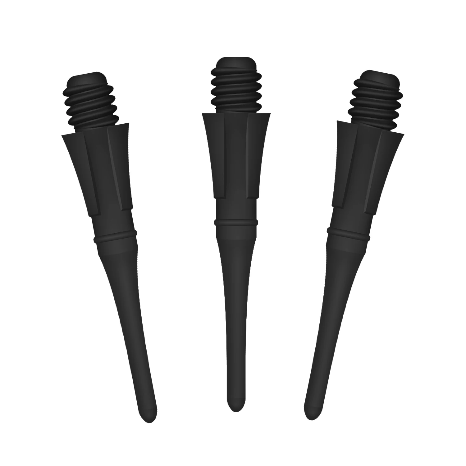 CyeeLife Kunststoff-Dartspitzen, 100/250/500 Packungen, 2BA-POM-Punkte für Darts mit weicher Spitze und elektronische Dartscheibe, CL04