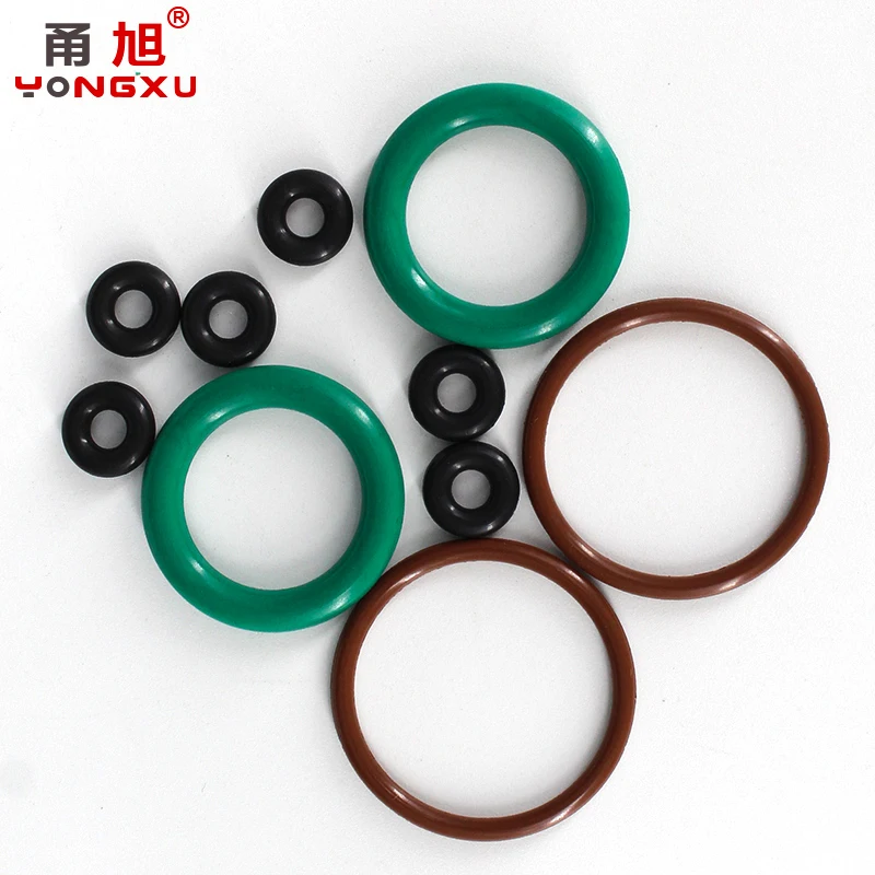 FKM O Nhẫn Ấn Miếng Đệm Dày CS1.9/2.4/3.1Mm OD5-30mm FPM Dầu Pressuer Và Chống Mòn Ô Tô fluororubber Chữ Ô 70A