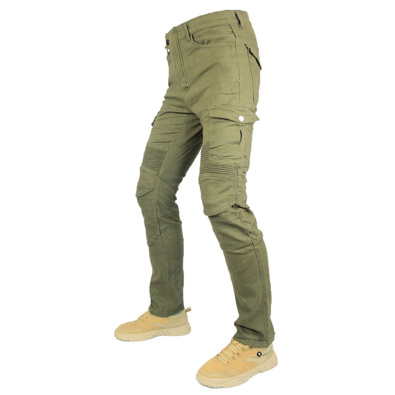 UGB06 Pantalones vaqueros para motocicleta, Pantalones vaqueros con plumas para Hombre, versión estándar, Pantalones para montar en Moto, Pantalón para montar en verano