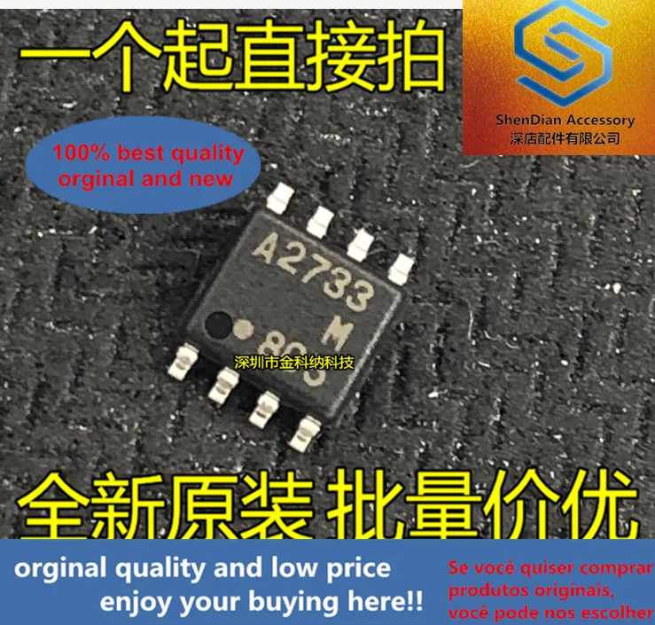 10 pezzi solo nuovo originale A2733 A2733M SOP8 garanzia di qualità patch a 8 pin