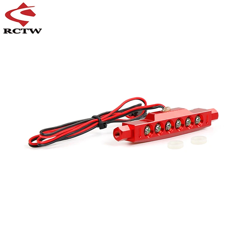 Lampu Belakang Lampu Campuran Logam CNC untuk Suku Cadang Mobil Rc 1/5 Hpi Rovan Km Baja 5b