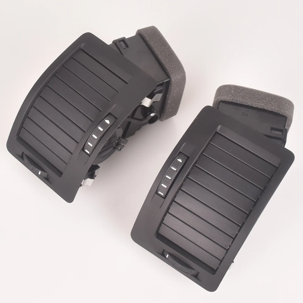 Herramienta libre de salida de ventilación de aire negra izquierda derecha para Skoda Octavi 1999-2015 1Z 0819701 Un 1Z 0819702 A