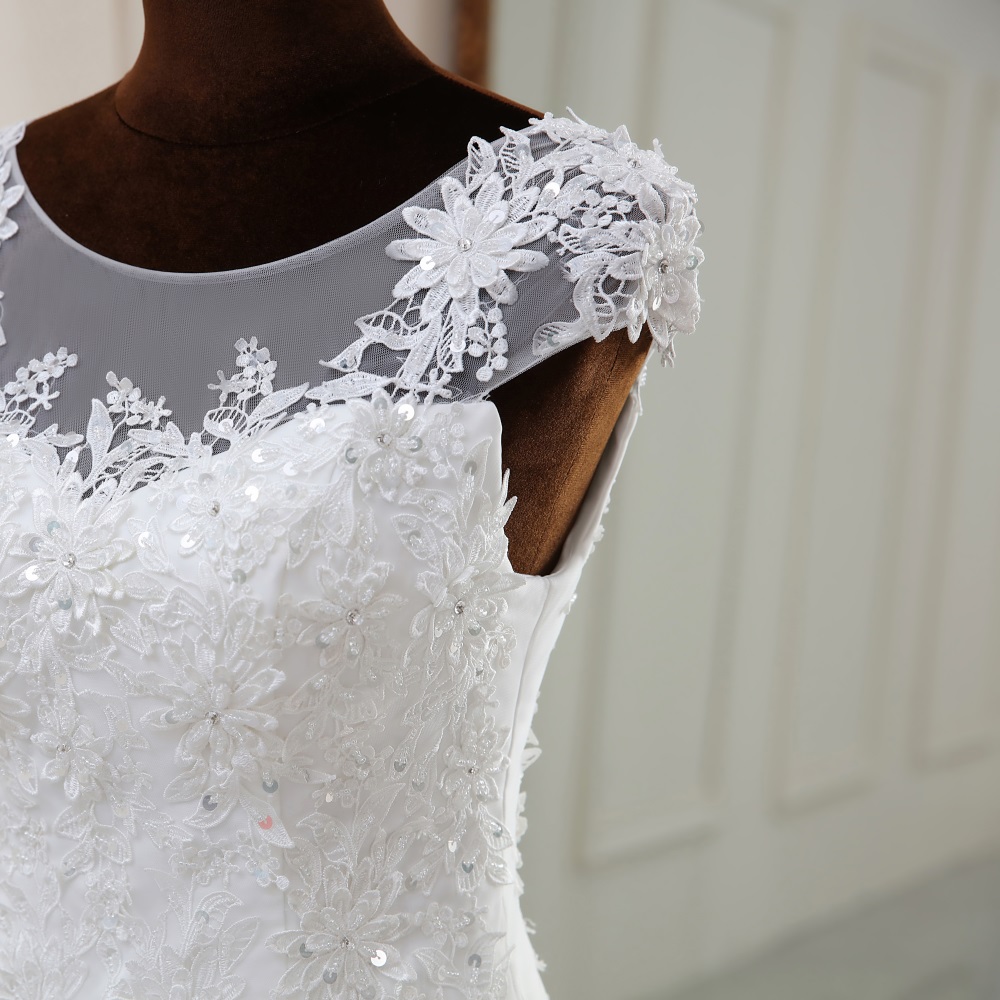 ที่กําหนดเองจริงภาพวิดีโอจริง Elegant ชุดแต่งงานเงือกแต่งงานชุด Robe de mariee vestidos de novia sereia