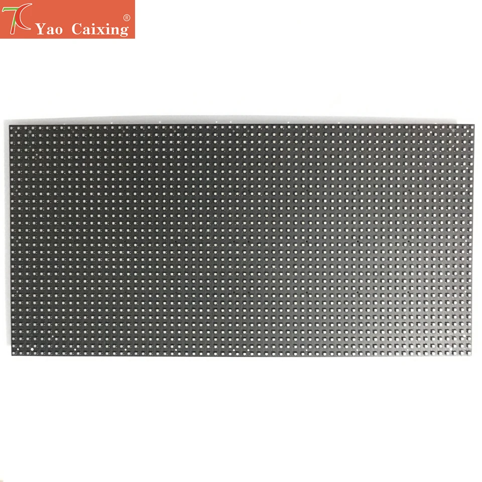 Panel led flexible para interiores P4, módulo de matriz de puntos, para formas especiales