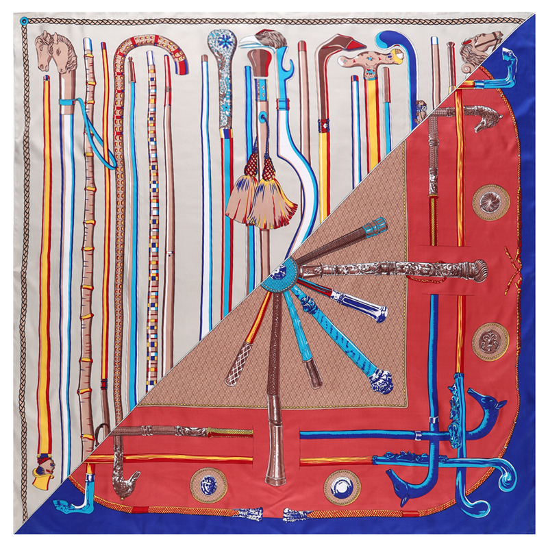 女性用スクエアシルクスカーフ,大きなバンダナ,シルクスカーフ,ファッショナブルなデザイン,130cm