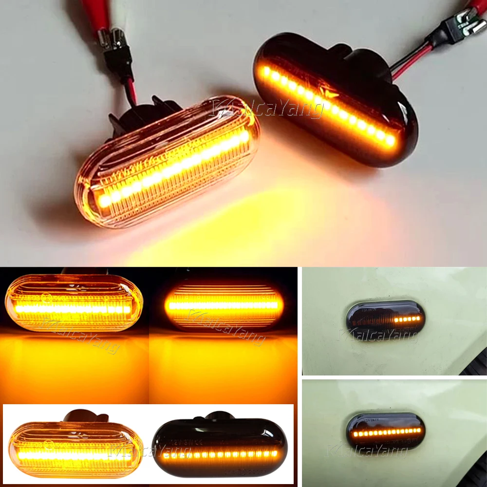 Cho Dacia Lau Bụi Renault Megane 1 Clio1 2 KANGOO ESPACE Thông Minh Fortwo 453 Bên Cột Mốc Fender LED Năng Động Biến đèn Báo Tín Hiệu