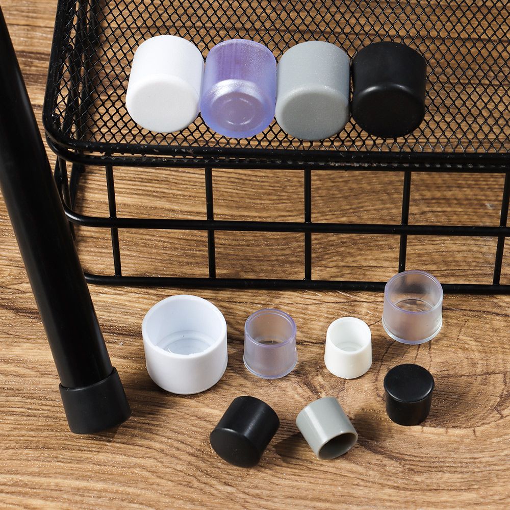 10 teile/satz Stuhl Bein Caps Gummi Füße Protector Pads Kunststoff Rohr Abdeckung Möbel Tisch Abdeckungen Loch Stecker Staub Abdeckung