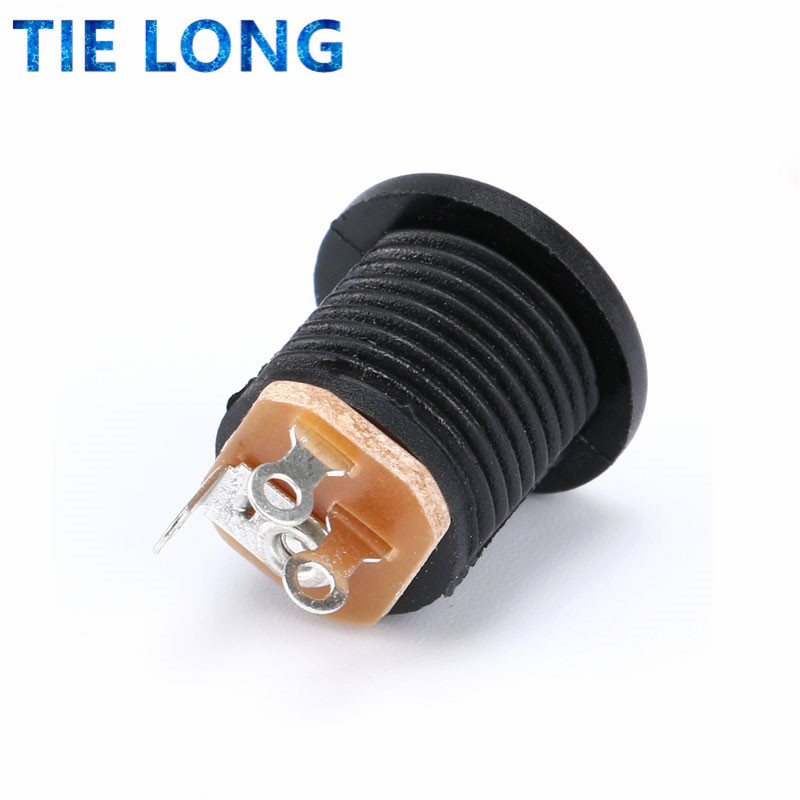 10/5/2 Stücke DC-022 5,5x2,1mm DC Steckdose Stecker Jack DC Anschlüsse Runde Loch Schraube Mutter Schnittstelle Panel Montage DC022 5,5-2,1