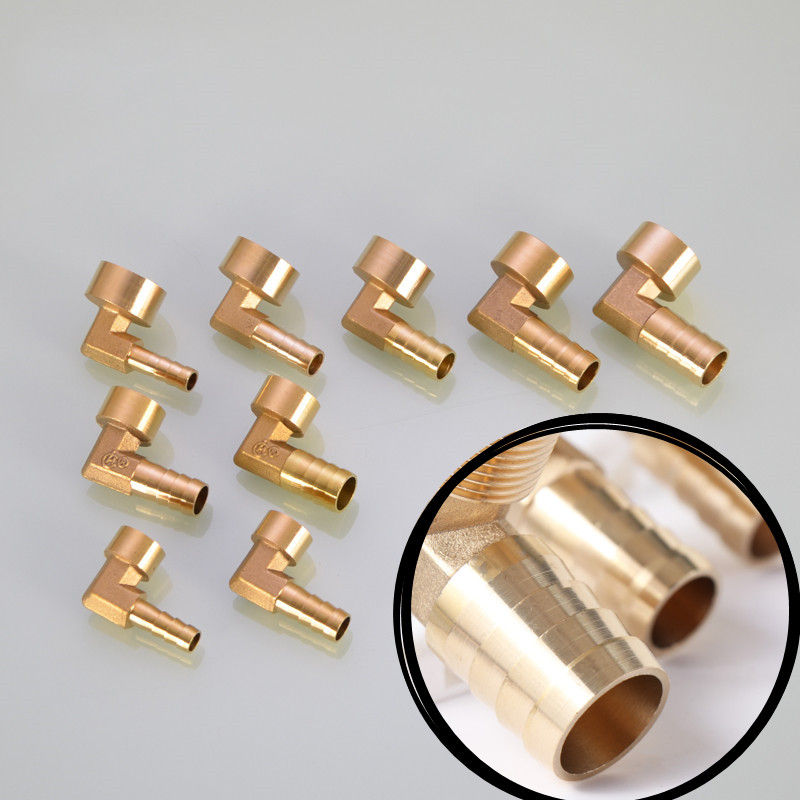 PC PCF PL PLF conector Pagoda 6 8 10 12 14 16mm conector de lengüeta de manguera rosca de cola 1/8 1/4 3/8 1/2 BSP accesorio de tubería de latón