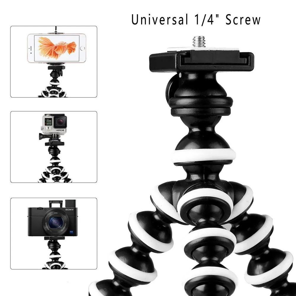 BẠCH TUỘC Linh Hoạt Chân Đế Tripod Điện Thoại Thông Minh Máy Dslr Và Máy Ảnh Có Thể Gập Lại Chân Để Bàn 4 Kích Thước Để Lựa Chọn