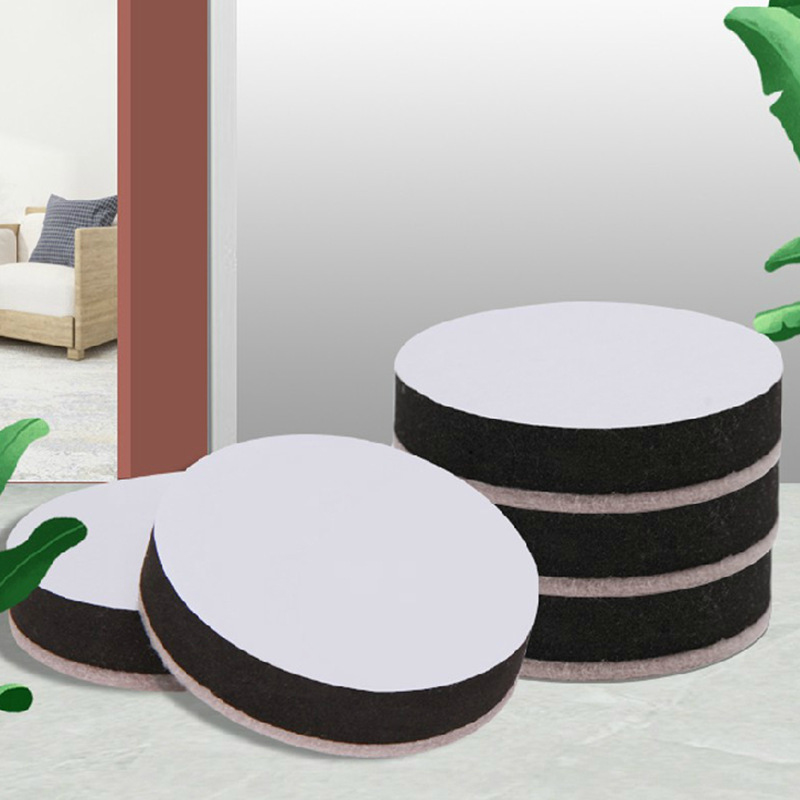 4 pces elevadores de móveis cama redonda riser sofá elevador, adiciona 16.5cm de altura para móveis, cadeira autoadesiva mesa riser almofada silenciosa