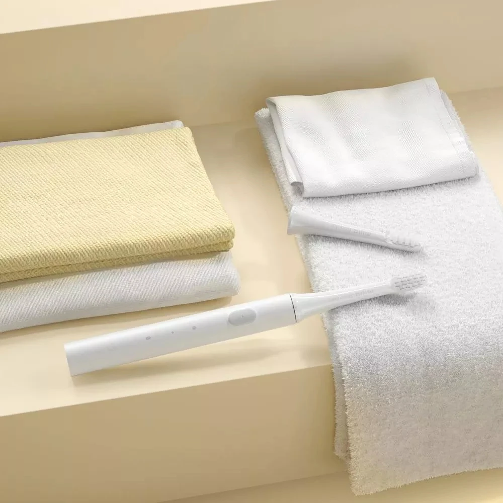 XIAOMI MIJIA Âm Bàn Chải Đánh Răng Điện Không Dây USB Sạc Bàn Chải Đánh Răng Chống Thấm Nước Siêu Âm Tự Động Bàn Chải Đánh Răng