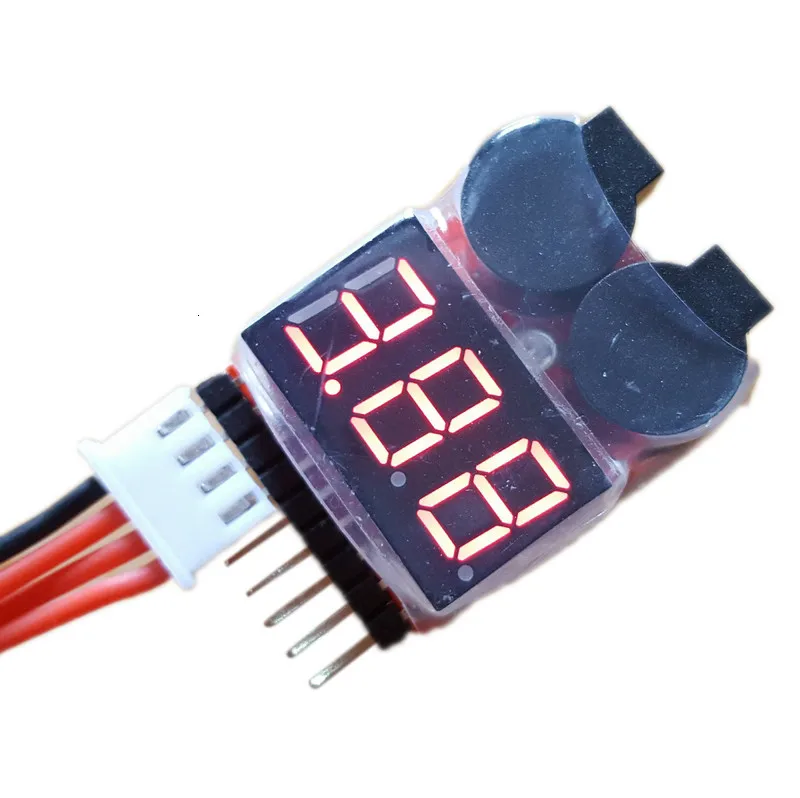 Cho 1S/2S/3S/4/4s/5/5S/6/6S/7/S/8S Cảnh Báo Điện Áp Thấp Bằng Lipo Pin Điện Áp Chỉ Thị Bút Thử Giá Sỉ 3.7V 7.4V 11.1V