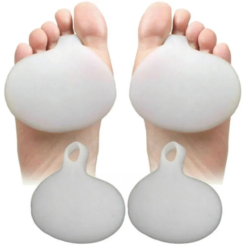 Bộ 2 Gel Pad Cho Nhạy Cảm Chân Gel Silicone Metatarsal Miếng Lót Cho Giày Viêm Bóng Chân Dụng Cụ Chăm Sóc Bàn Chân Đau giày Bàn Chân Trước