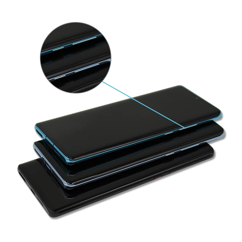 AMOLED สําหรับ HUAWEI P30 Pro จอแสดงผล VOG-L04 VOG-L09 VOG-L29 VOG-TL00 Touch Screen Digitizer อะไหล่ทดแทนสําหรับ P30 Pro LCD