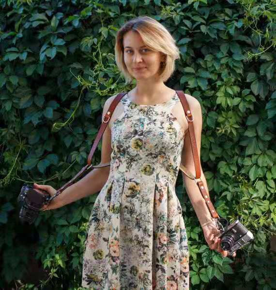 여행 카메라 스트랩 사진 작가 여성 서스펜더 가죽 리벳 레트로 버팀대 빈티지 남성 acessorios masculino