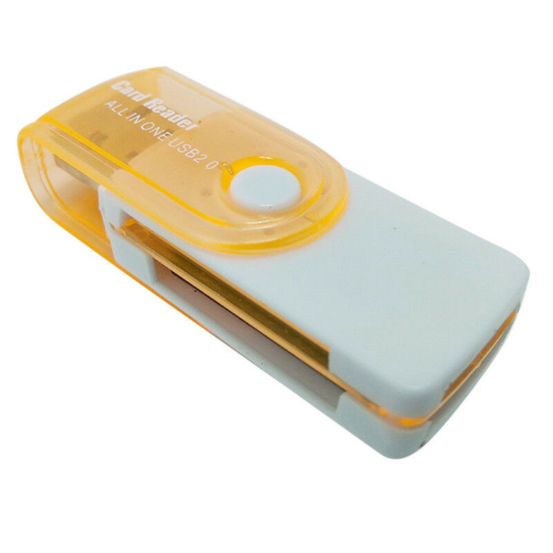 고속 다기능 USB 카드 리더, 1 개, MS MS-PRO TF 마이크로 메모리 카드 스마트 리더기, 4 in 1