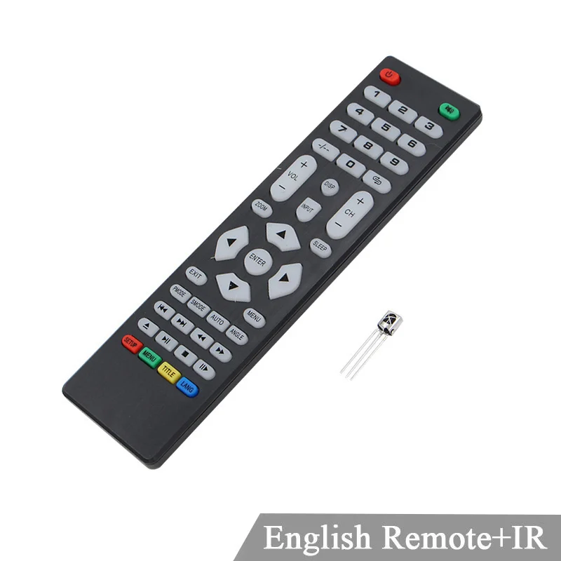 Mando a distancia Universal con receptor IR, placa controladora LCD adecuada para V59, V56, 3463A, DVB-T2, V29, 3663LUA