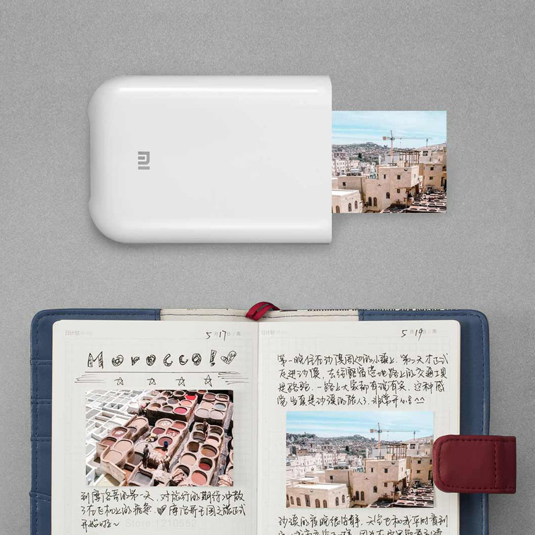 Globale Version Original Xiaomi Mini Fotodrucker ZINK Tintenlose Technologie Multifunktions-AR-Videodruck Bluetooth 5.0 tragbar