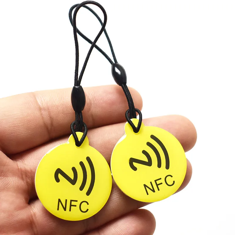 1Pc 13.56Mhz NFC Pha Lê 213 Epoxy Thẻ NFC213 Thẻ Dành Cho Tất Cả NFC Điện Thoại