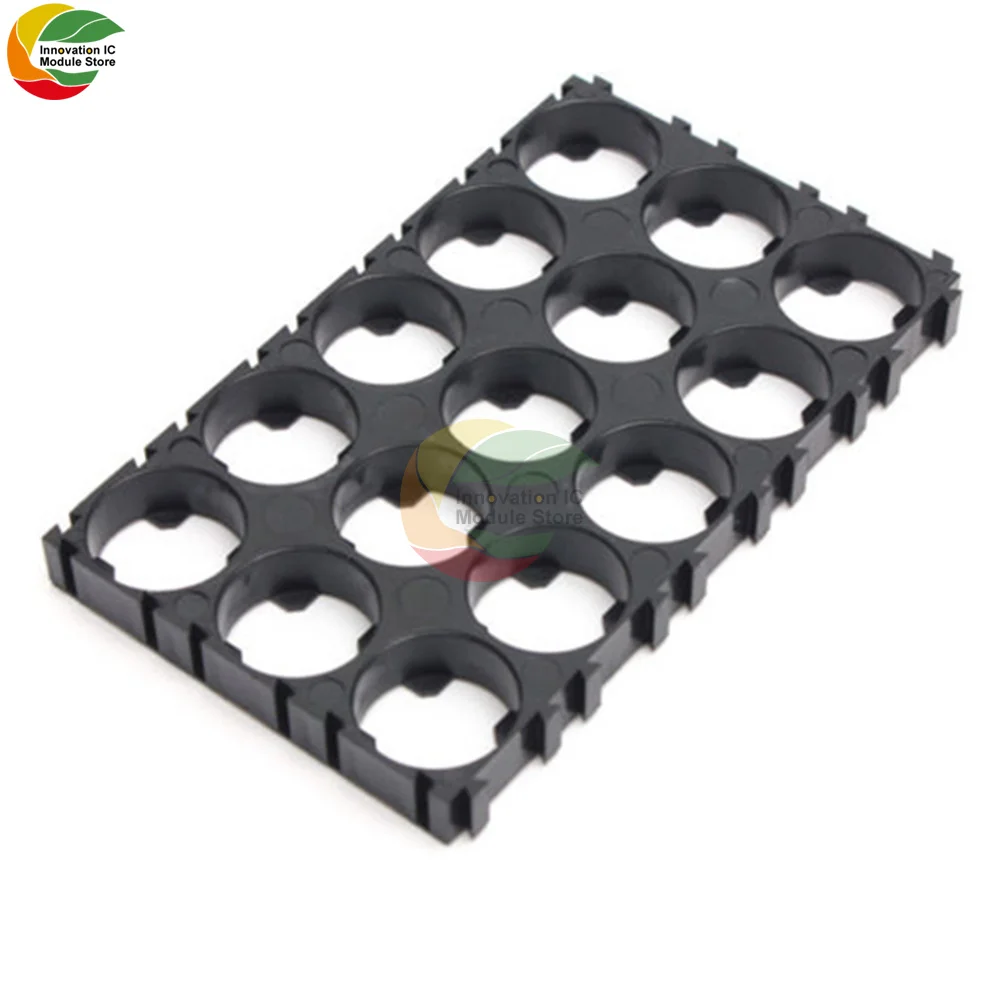 3X5 18650แบตเตอรี่ช่อง Radiant Shell ความร้อนพลาสติก Bracket