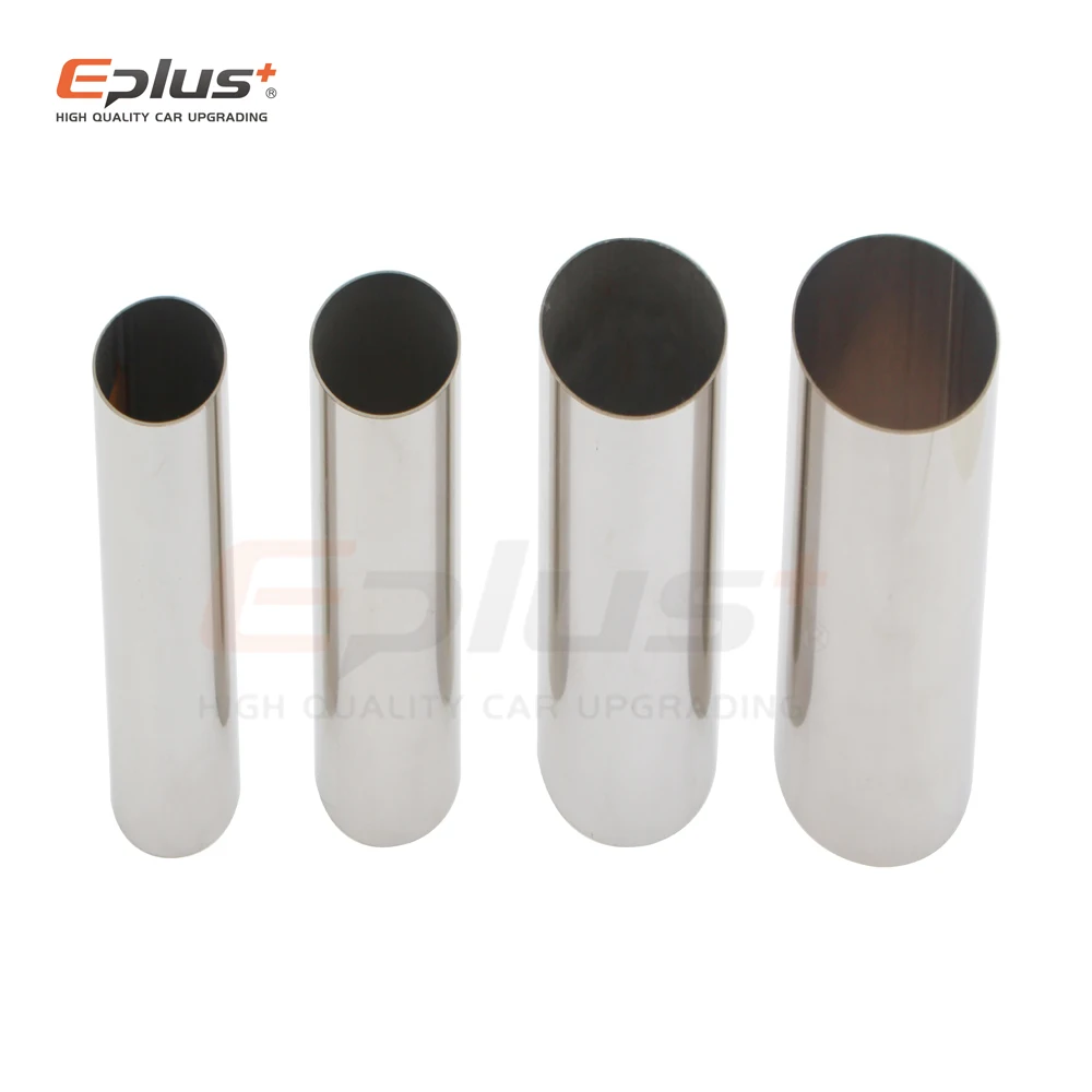 Chiều Dài 250MM Đa Năng Thép Không Gỉ 304 Ống Thẳng Đa Năng Vật Liệu Hàn Nhiều Kích Thước Ống Xả Ô Tô Lượng