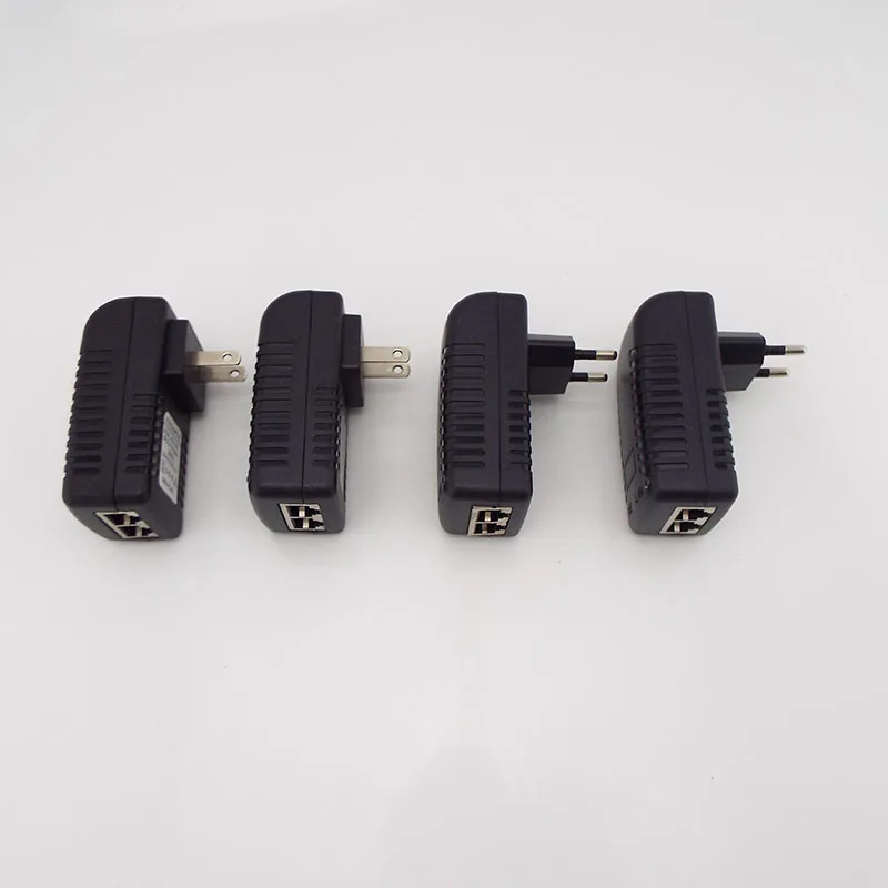 POE Ethernet DC 48V 15V 1A 12V 2A 24V 1A 24W กล้องวงจรปิดอะแดปเตอร์จ่ายไฟสําหรับกล้อง IP POE EU Wireless Bridge H1