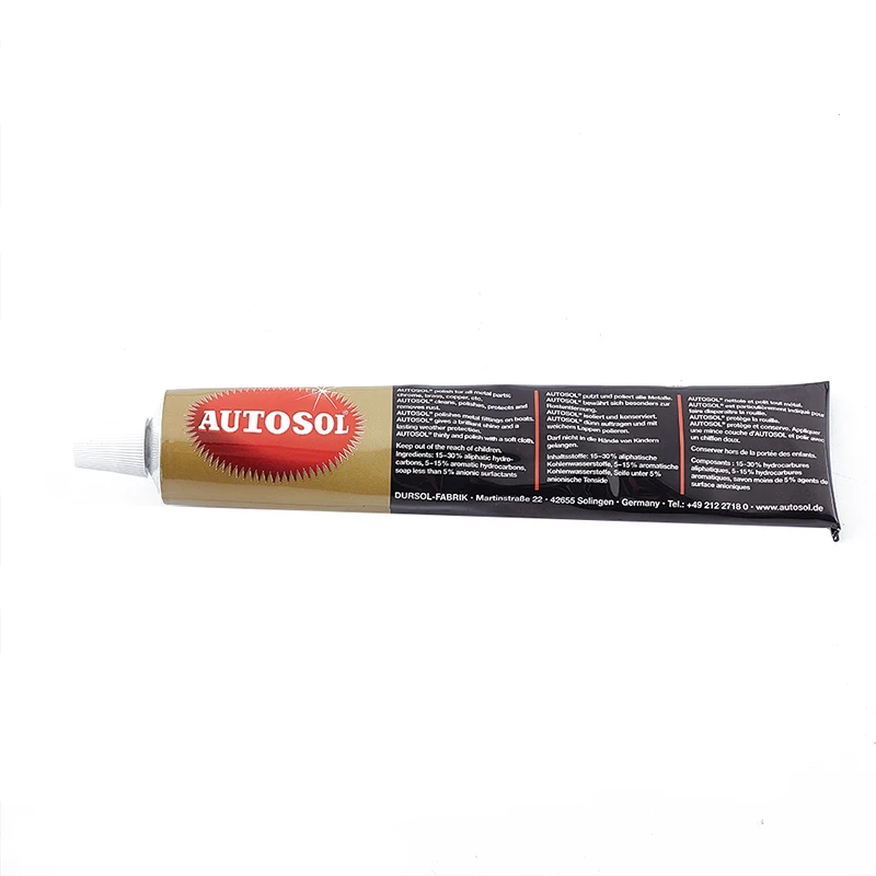 1PC 75ml 100g Autosol Creme Messer Maschine Polieren Wachs Spiegel Metall Edelstahl Uhr Polieren Paste