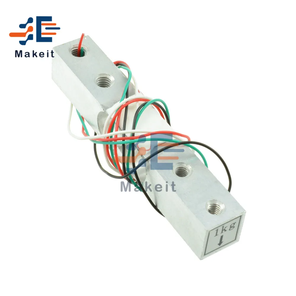 Módulo AD HX711, Sensor de peso, 1kg, 2kg, 3kg, 5kg, 10kg, 100g, módulo de celda de carga, herramientas de medición del Sensor de presión de pesaje