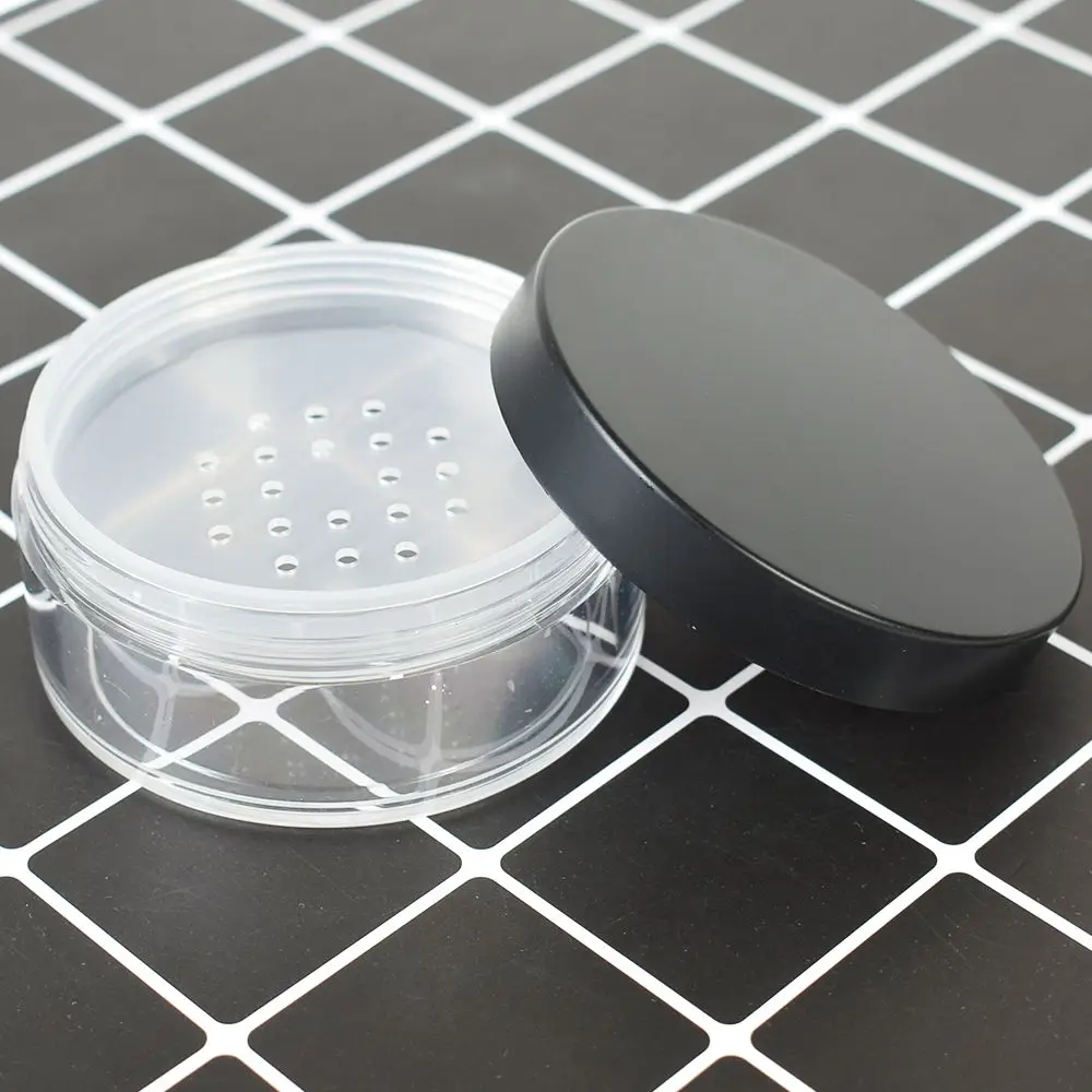 50G Nhựa Trống Rỗng Rời Bột Bình Trang Điểm Phồng Hộp Sifter Hộp Đựng Mỹ Phẩm Nồi Di Động Loose Powder Hộp Lọ Nồi
