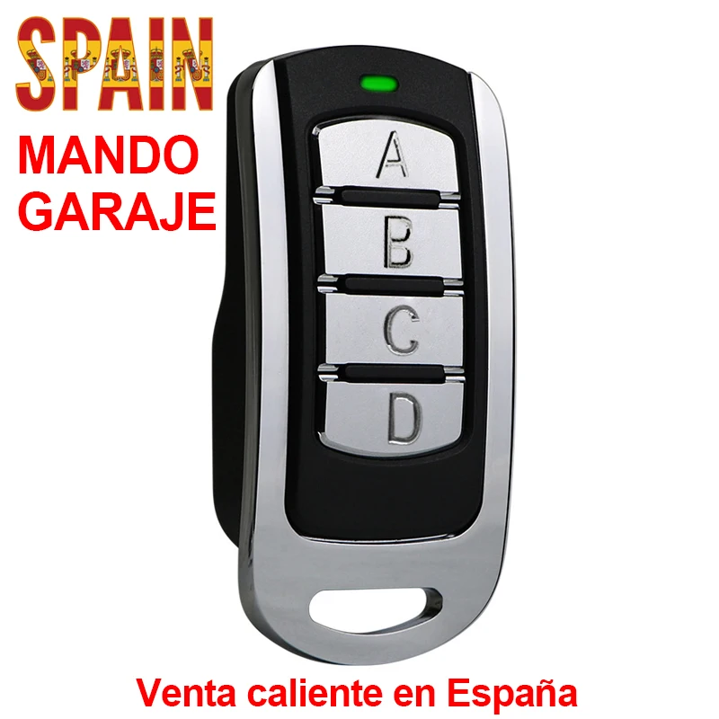 Mando a distancia multifrecuencia para garaje, 280MHz-868MHz, mando garaje BFT FAAC CAME ERREKA HORMANN BENINCA AVIDSEN PUJOL ROPER CARDIN, mando de garaje, 433Mhz u 868Mhz Capaz De Unificar 4 Mandos En 1