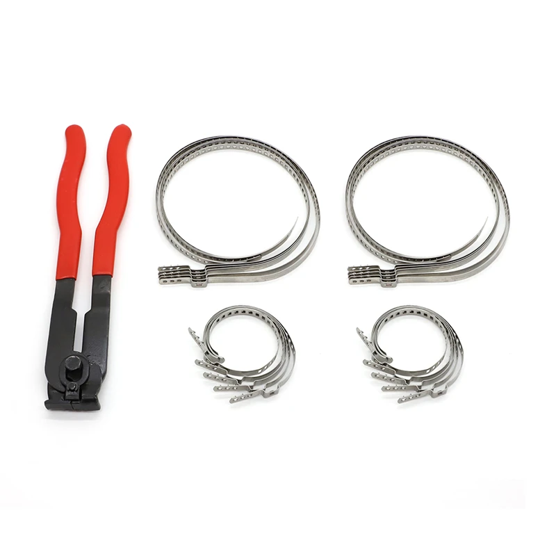 20 Chiếc Tự Động ATV Có Thể Điều Chỉnh Trục CV Chung Khởi Động Lọn Uốn Kẹp Với Kìm Dụng Cụ Lọn Uốn-Tai Loại Nối Dài