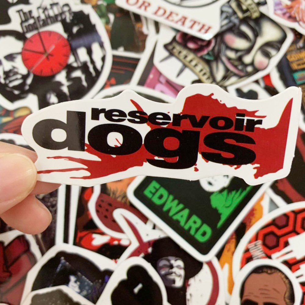 10/30/50 個クラシック映画ステッカー荷物のラップトップアート絵画キルビルパルプフィクションポスターステッカー防水スケートボード