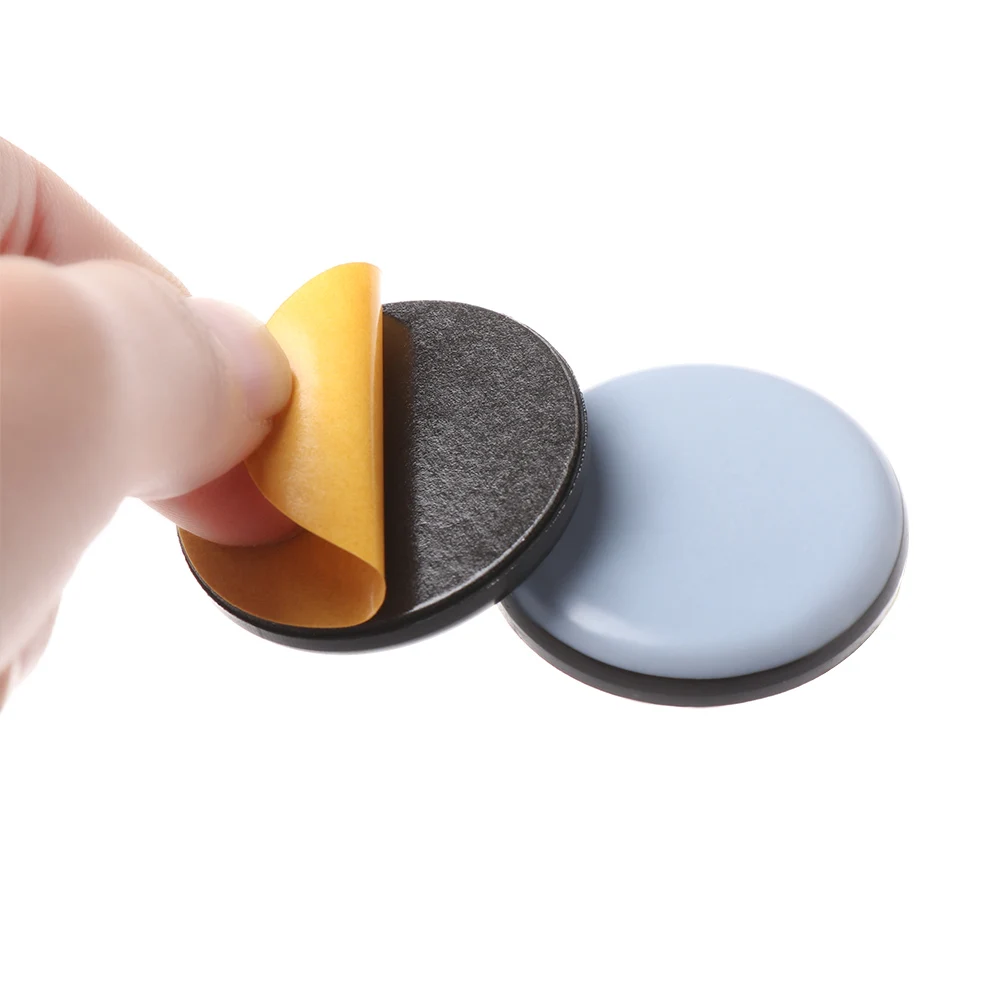 4Pcs Selbst-Adhesive Anti-abrieb Möbel Bein Slider Pads Boden Protector Einfach Bewegen Schweren Tisch Sofa Slider matte Stuhl Armaturen
