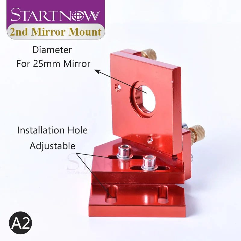 Startnow CO2 Đầu Laser Bộ Gương Ống Kính Lấy Nét Integrative Đèn Gắn Giá Đỡ Cho Cắt Laser Cơ Chế Thiết Bị Phần