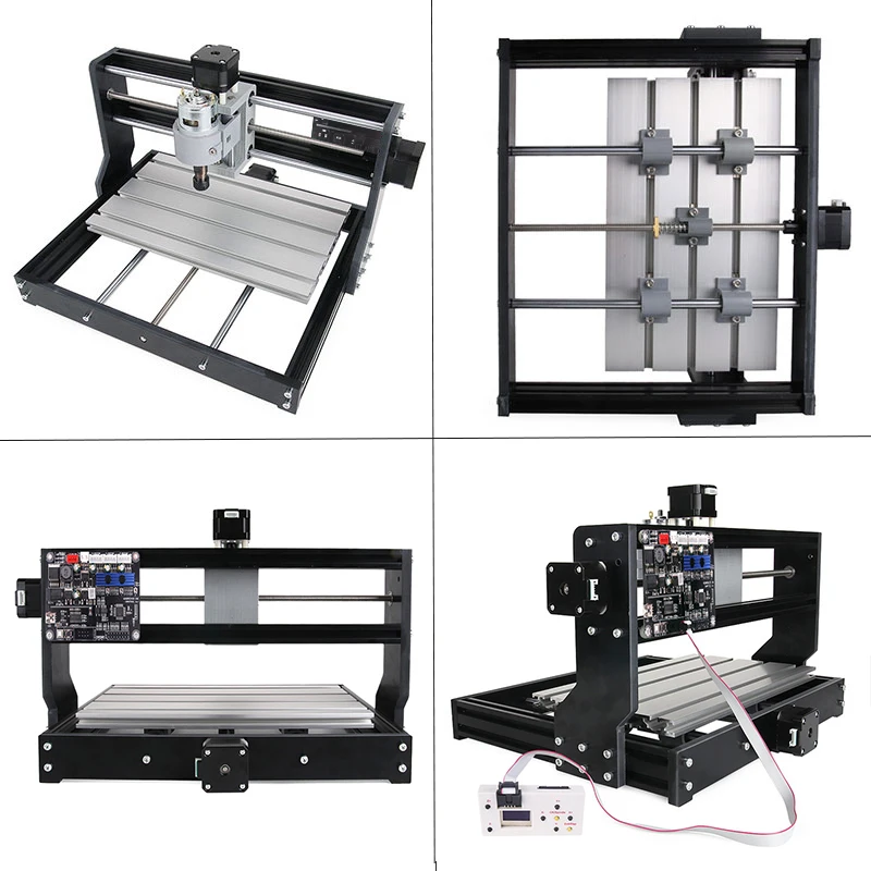 CNC 3018 Pro Mini Laser Engraving Machine Wood Router GRBL ER11 DIY 40W Laser Engraver for PCB PVC with Offline Controller