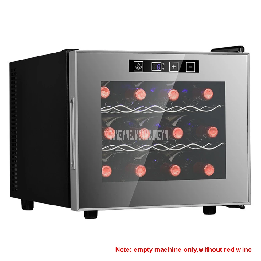 3ชั้น29Lไฟฟ้าสีแดงไวน์ตู้12ขวดคงที่อุณหภูมิสแตนเลสหน้าแรกIce Bar Miniไวน์ตู้เย็นTL-29