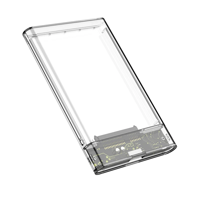 Uthai G06 USB3.0/2.0 HDD 2.5Inch Cổng Nối Tiếp SATA SSD Ốp Lưng Hỗ Trợ 6TB Trong Suốt di Động HDD Gắn Ngoài Ốp Lưng