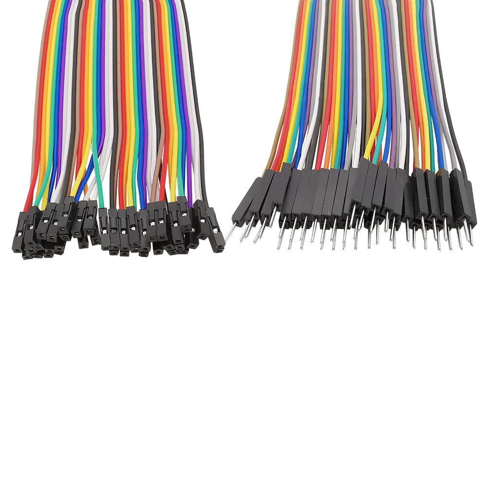40 Pin Bo Mạch Dây Nhảy Cáp Dây Đực/Nữ Để Nữ/Nam Đến Nữ Dây Ruy Băng Cho arduino DIY 10/15/20/30Cm