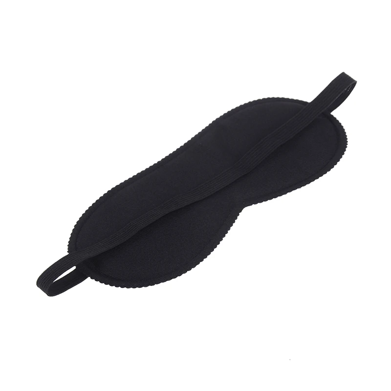Nam Nữ Đen Mềm Mại Miếng Mặt Nạ Mắt Nhanh Ngủ Du Lịch Mặt Nạ Mắt Eyeshade Che Dán Cường Lực Di Động Bịt Mắt