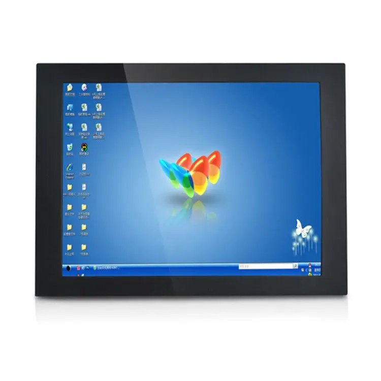 17 inches 1280*1024 Pcap Industrial All In One Pc Embedded Industrial Capacitive Panel Pc