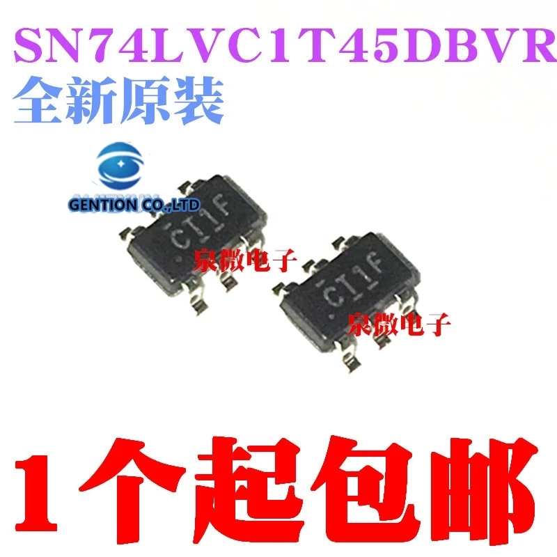 10PCS SN74LVC1T45DBVR 74 lvc1t45 silk-screen CT1F CT1R SOT23-6 in stock 100% new and original