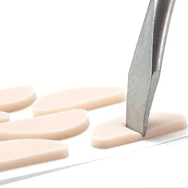 40 Chiếc Xốp Mềm Miếng Đệm Mũi Tự Dính Kính Mắt EVA Miếng Đệm Mũi Chống Trơn Trượt Kính Không Trang Điểm Miếng Đệm Mũi kính Mắt Nosepads