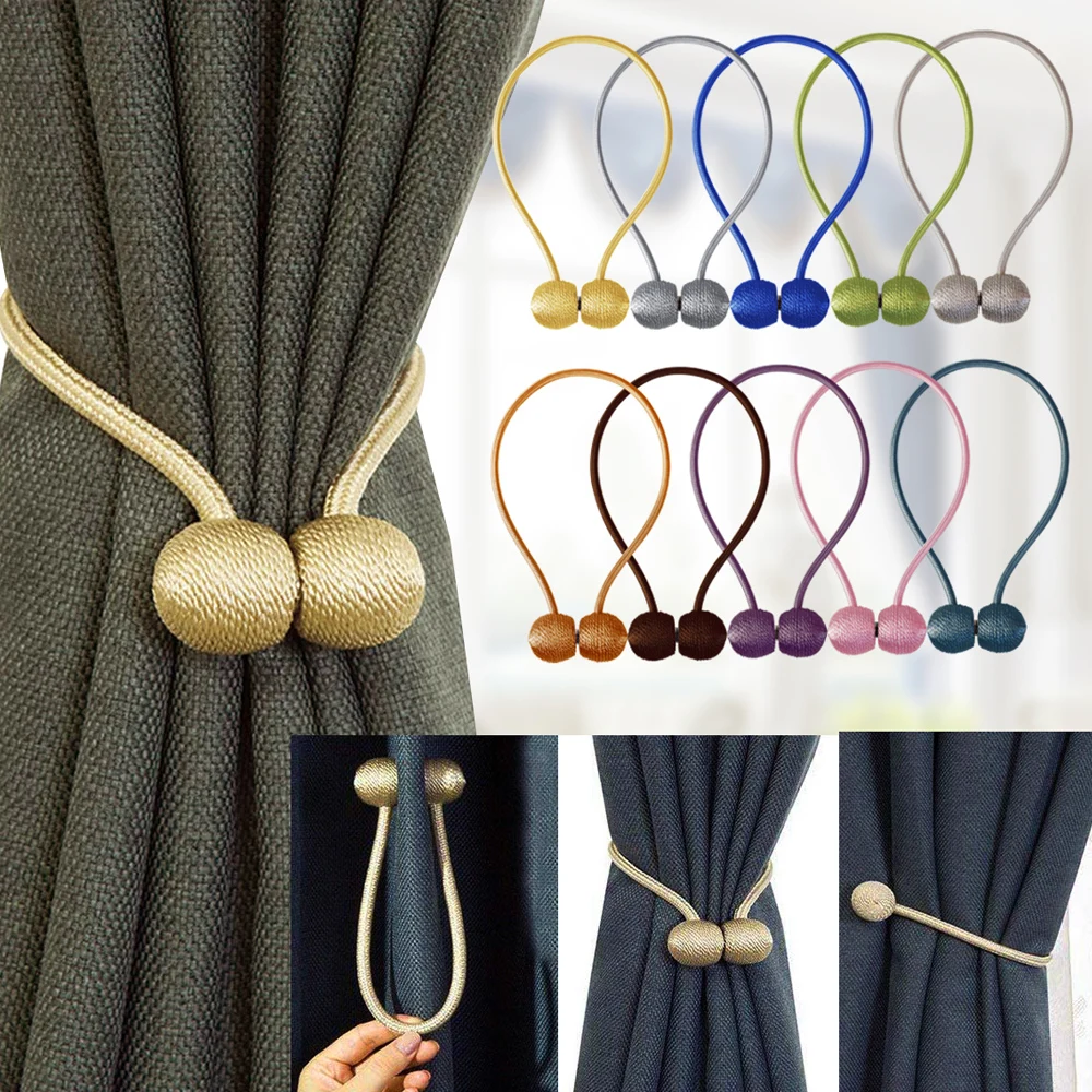 BELAVENIR 1 Từ Màn Thắt Lưng Dù Chất Lượng Cao Giá Đỡ Móc Khóa Kẹp Màn Thắt Lưng Polyester Trang Trí Nhà Accessorie